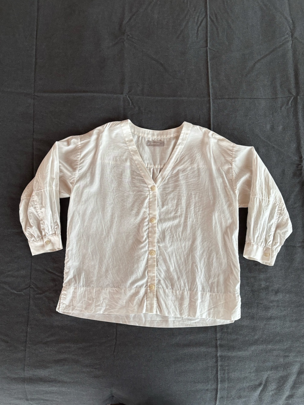 Everlane Cotton Poplin Blouse
